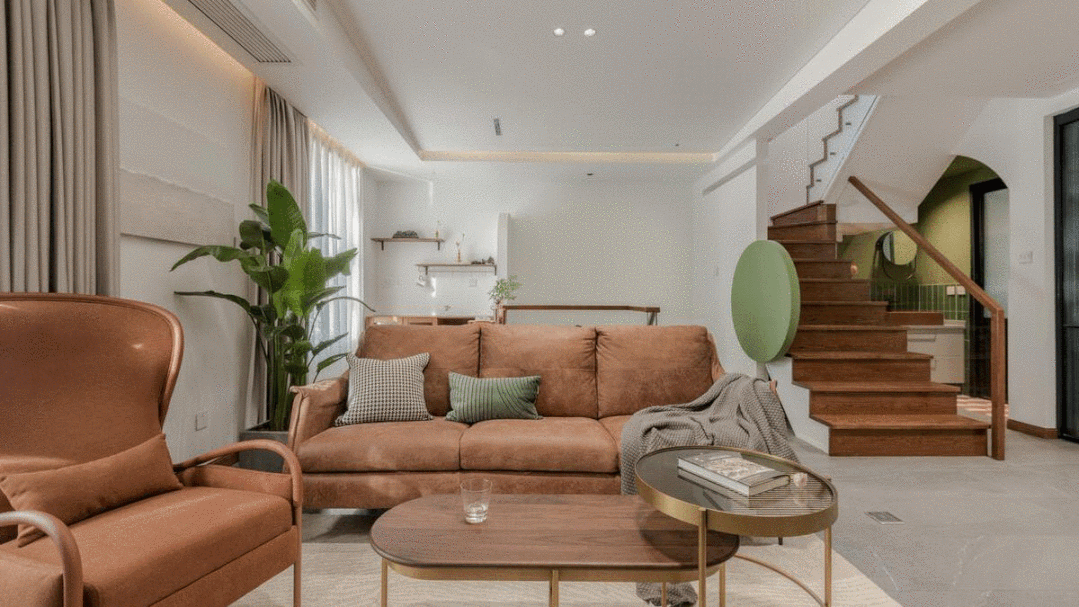 170㎡叠拼别墅，将“园林景观”引入室内，还有超棒庭院！